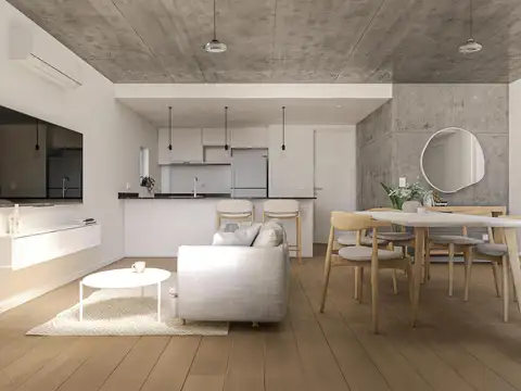 Departamento Monoambiente con 1 baño