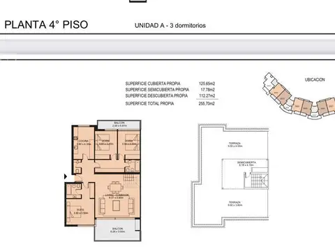 Departamento en Venta en Albanueva, USD 550.000