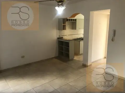 Departamento 2 ambientes con 1 baño