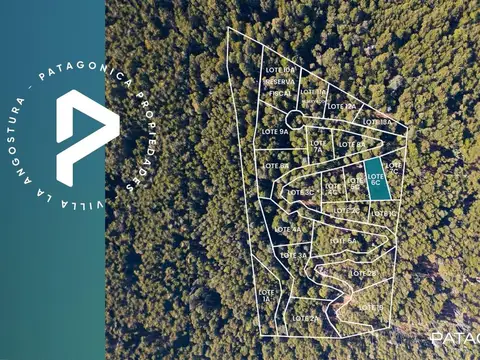 VENTA Terreno UF 6C, Apto 2 UF, 2.052m2, con vista al Lago en Barrio Exclusivo COTA MIL