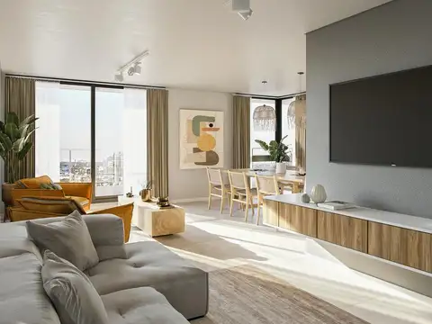 Semipiso 2 de Dormitorios Con Parrillero Zona Rio En Construccion Entrega Dic 2026