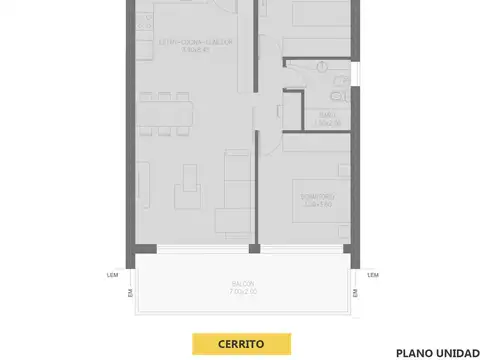 Venta departamento 2 dormitorios Rosario Abasto
