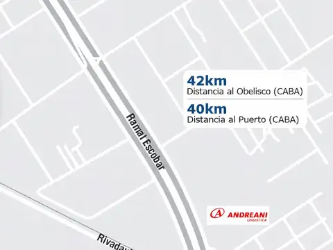 Galpon en Alquiler 55  mts Fondo