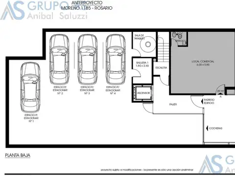 Departamento en Venta de 2 ambientes