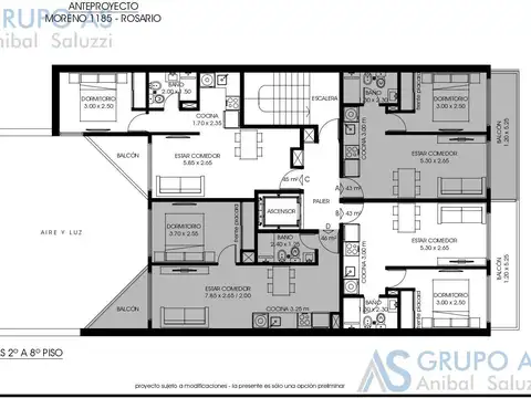 Departamento en Venta en Centro, USD 76.500