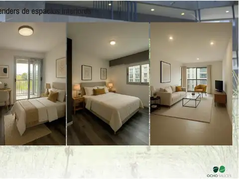 Departamento 3 ambientes con 1 baño