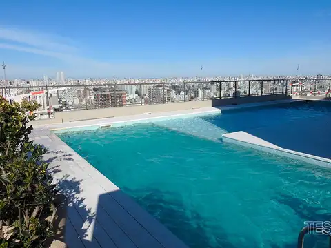 Weik Belgrano Piso muy alto 2 dormitorios 2 baños completos Toilette Cochera fija Amenities