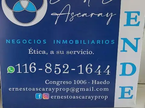 Depto Tipo Casa en Venta con 1 cocheras