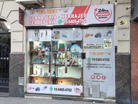 LOCAL A LA CALLE C/VIDRIERA, de 54Mts2 (3x5x15) UBICADO EN ACOYTE 187