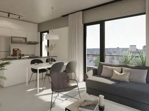 Departamento 2 ambientes con 1 baño