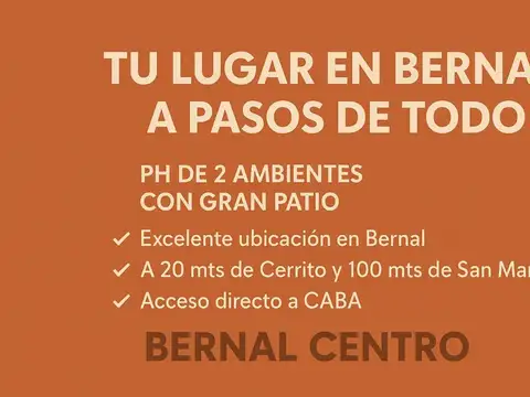 PH  con gran patio y potencial de ampliación