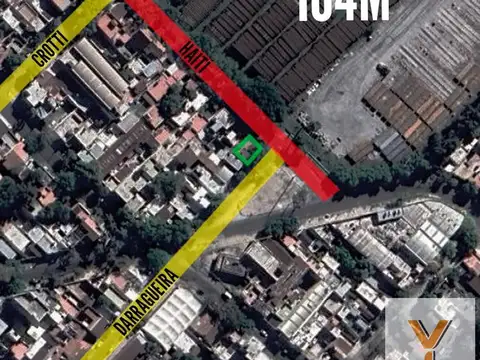 Terreno en Venta de 104,0 m2