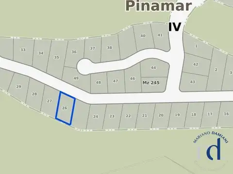 Terreno en Venta en Alamos 2, USD 120.000