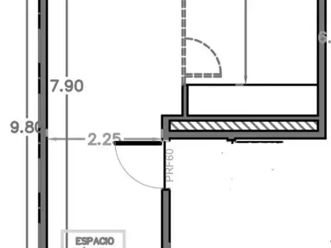VENTA DE DEPARTAMENTO 2 AMBIENTES EN POZO EN SANTOS LUGARES