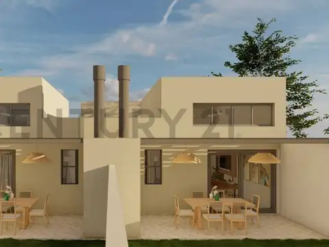 Casa 3 ambientes con 2 baños