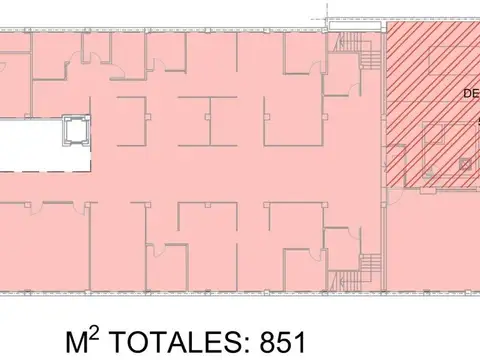 851 M2 - OFICINAS CORPORATIVAS-  BAJO BELGRANO - NUÑEZ