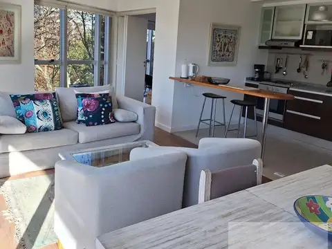 Alquiler Temporario Departamento 3 Ambientes en Vicente López FRENTE al Río cochera cub y Amenities