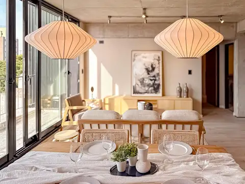 Venta. Departamento de diseño de 2 dormitorios con amenities - Pichincha, Rosario.