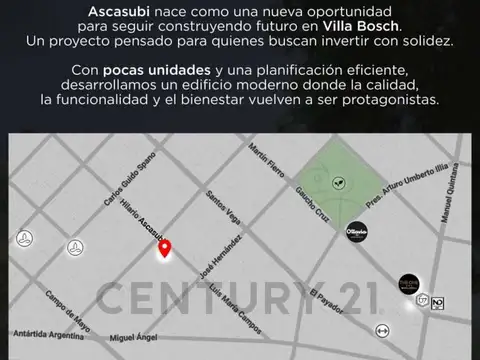 Venta 2 amb pozo en Villa Bosch