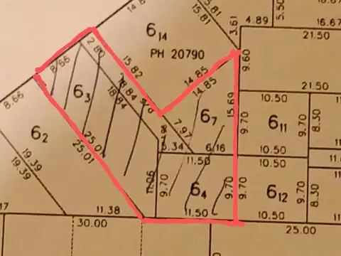 Terreno en Venta de 493,0 m2