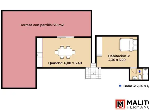Casa en Venta de 3 dormitorios