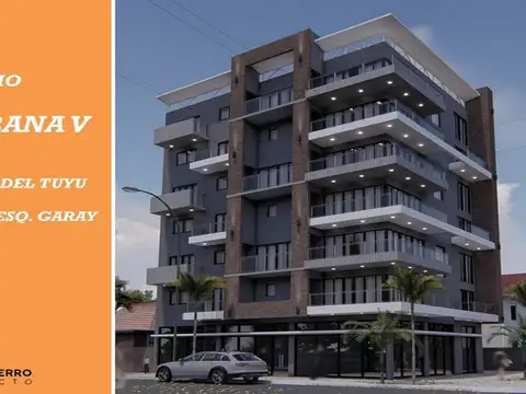 EMPRENDIMIENTO COPACABANA V°: 1 - 2 y 3 AMBIENTES + BALCON CON PARRILLA + COCHERA