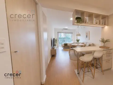 Venta departamento monoambiente con balcón en Villa Urquiza