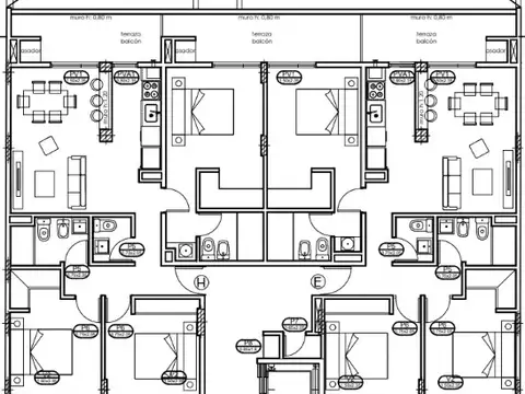 Departamento en Venta de 4 ambientes