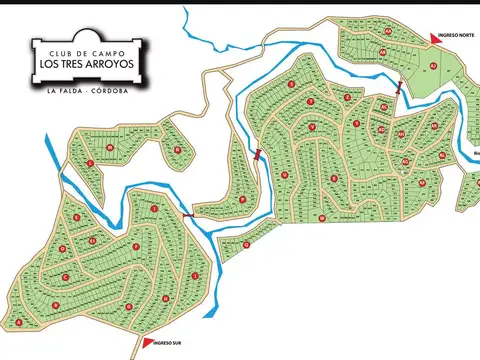 Terreno en Venta en La Falda, USD 7.865
