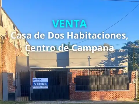 CASA DE DOS HABITACIONES EN CAMPANA