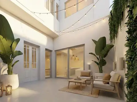 Depto Tipo Casa 4 ambientes con 2 baños
