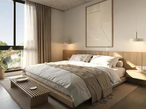 Departamento 2 ambientes con 1 baño