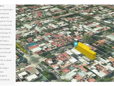 Terreno en Venta 8  mts Frente