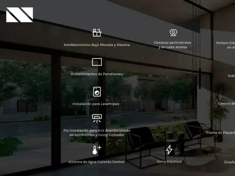 Departamento en Venta con 1 cocheras