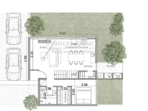 Depto Tipo Casa en Venta de 3 dormitorios