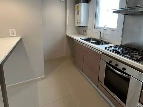 Departamento 2 ambientes con 2 baños