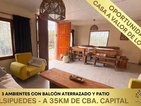Casa 3 amb, a 35 km de CORDOBA
