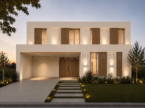 Casa en construcción - Funes Lake