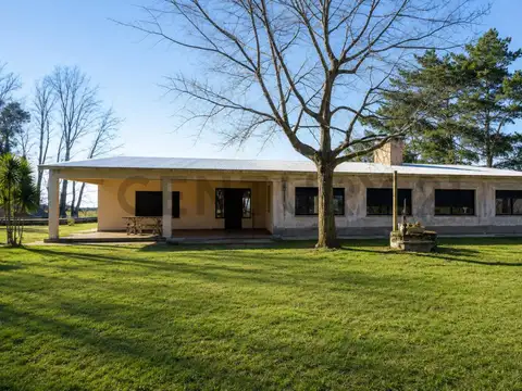 VENTA CAMPO, CON CASA, 4 DORMITORIOS, 2 BAÑOS, PISCINA, VILLA AMELIA