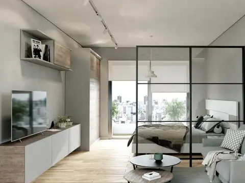 Departamento Monoambiente con 1 baño