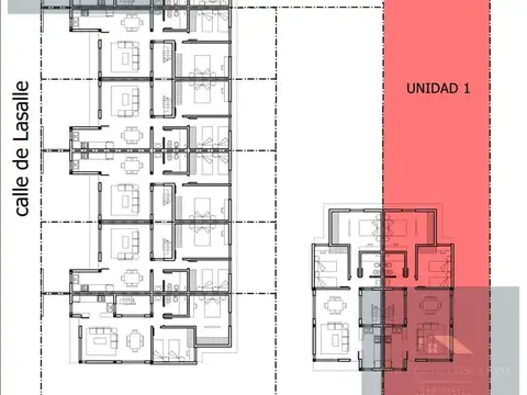 Depto Tipo Casa en Venta de 3 ambientes