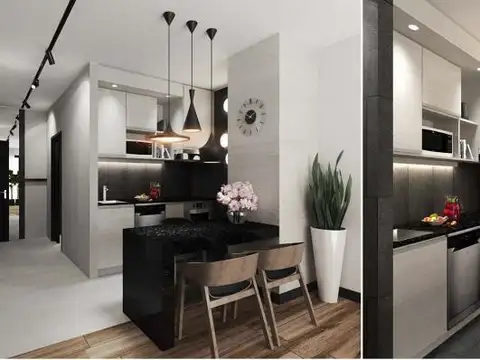 Departamento 2 ambientes con 1 baño