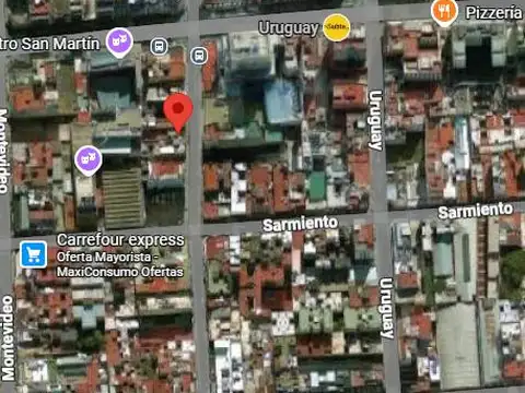 Paraná 350 e/ Avenida Corrientes y Sarmiento