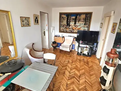 VENTA DEPARTAMENTO  2 AMBIENTES PISO ALTO