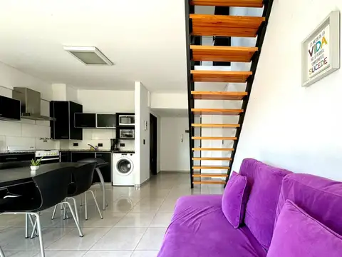 Departamento 2 ambientes con 2 baños