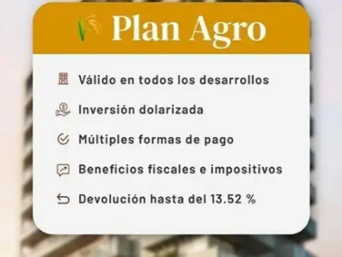 Departamento en Venta de 2 ambientes