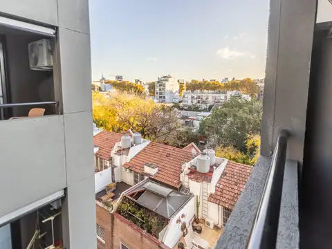 Departamento monoambiente en Colegiales con amenities