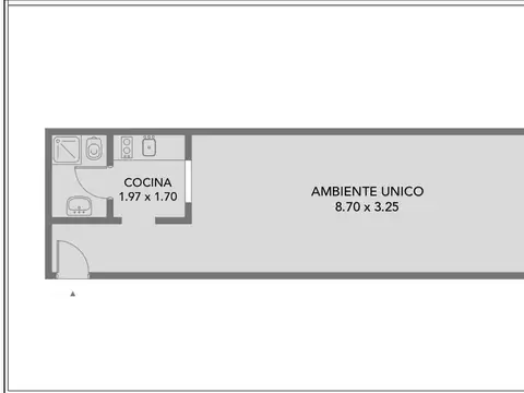 Oficina en Venta en Recoleta, USD 92.000