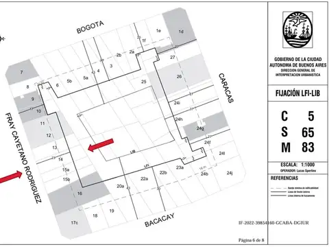 Terreno en Venta en Flores, USD 310.000