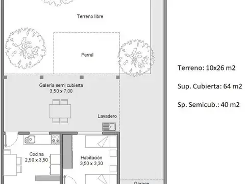 Casa en Venta de 2 dormitorios